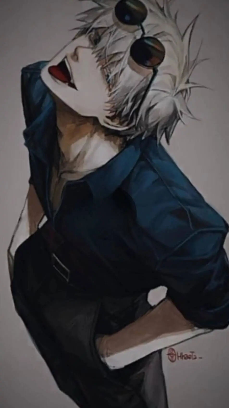 ai character: gojo satoru🗣️ background