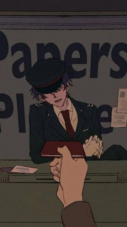ai character: papers please background