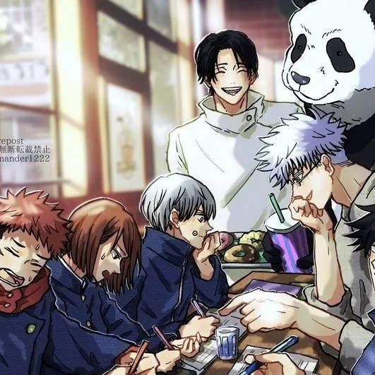 chat with ai character: jjk sleepover 