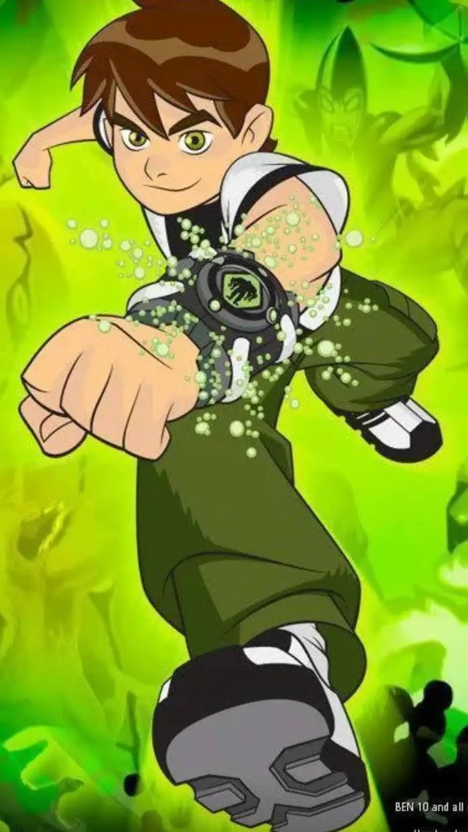 ai character: ben tennyson background