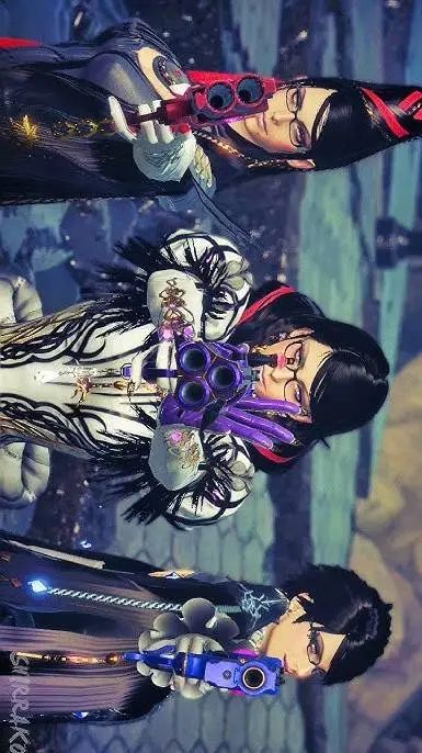 ai character: Bayonetta background