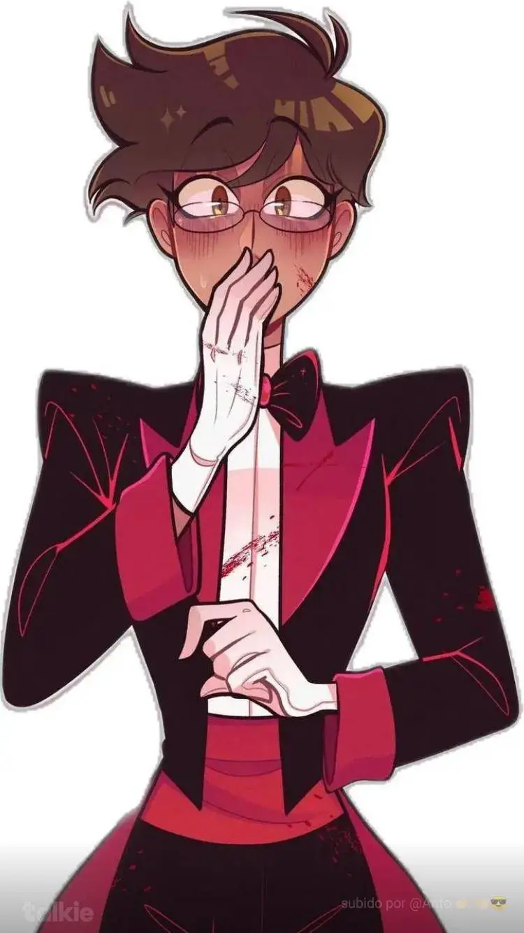 ai character: ♣♥Alastor♦♠ background