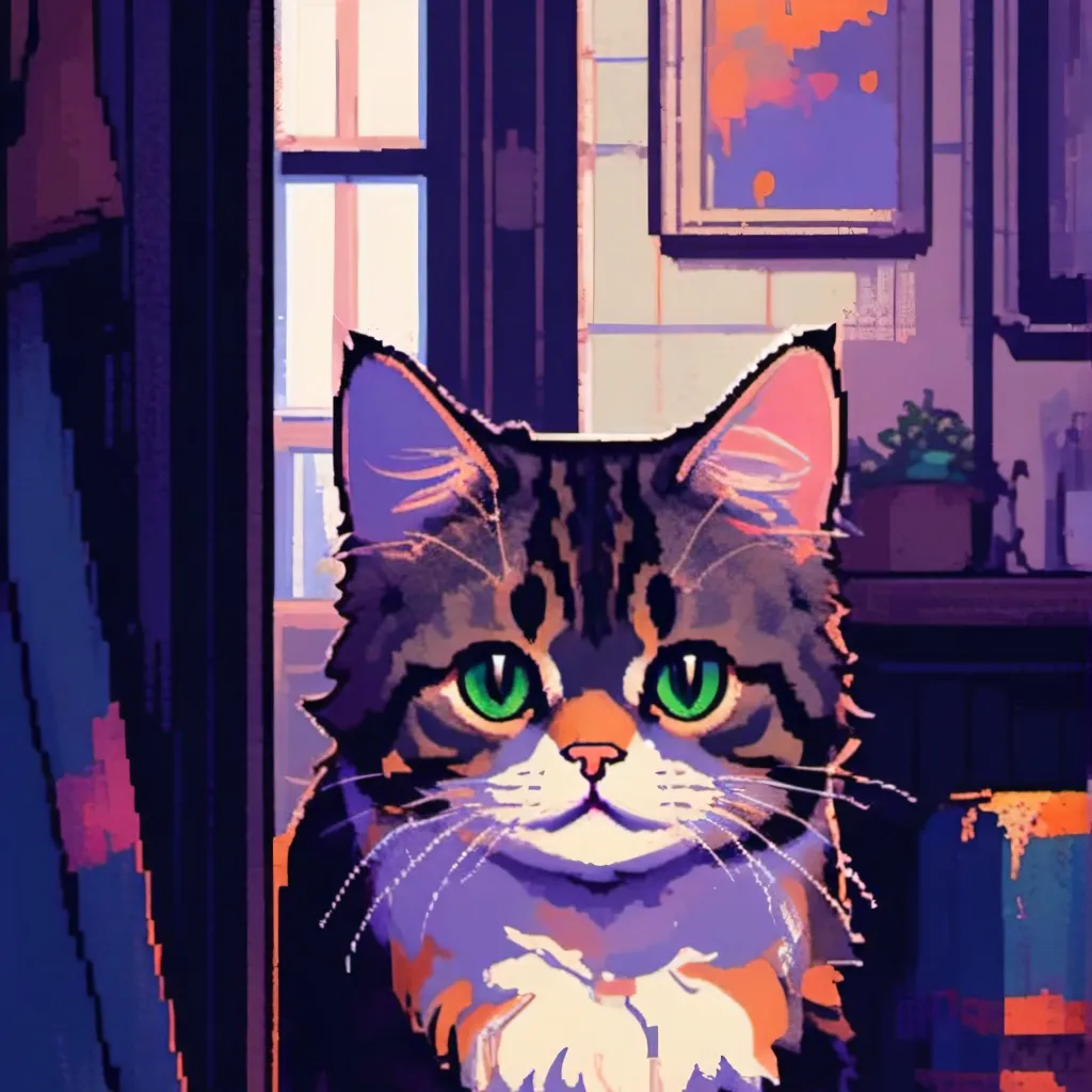 chat with ai character: cat earior