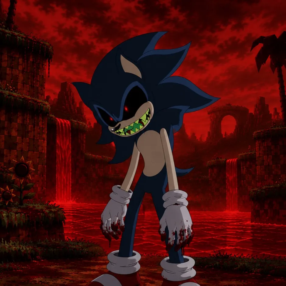chat with ai character: Sonic.EXE
