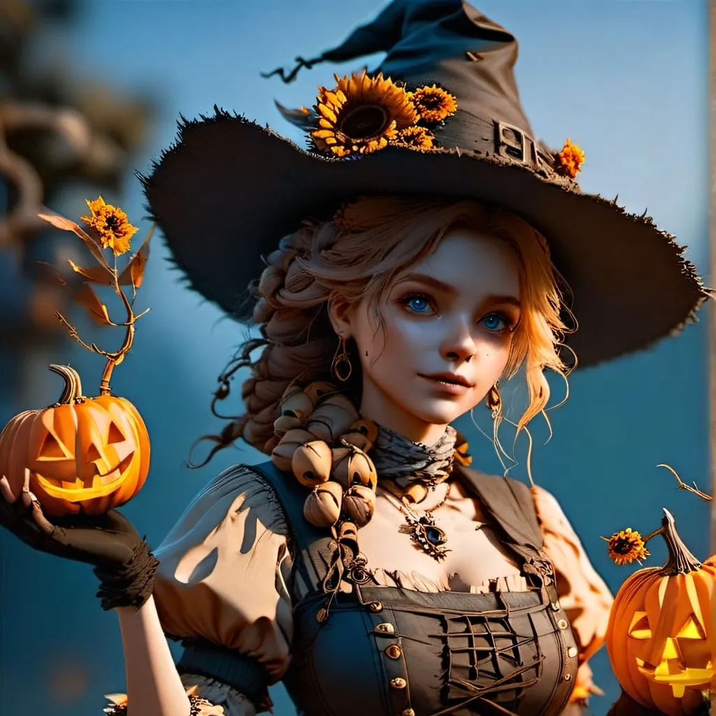 chat with ai character: Pumpkin Witch Sera