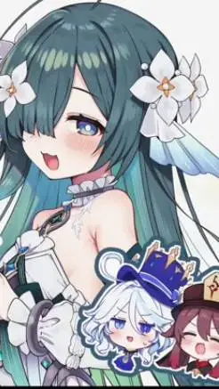 ai character: vodyanitsa  background