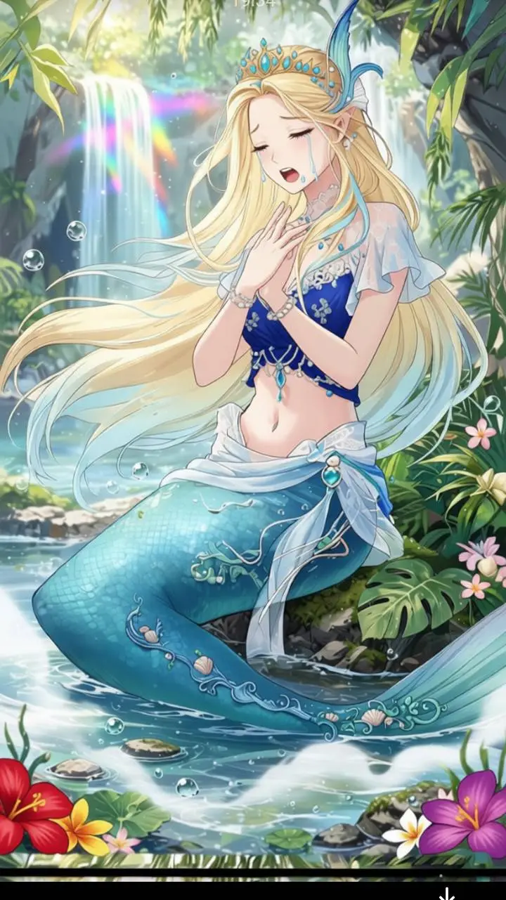 ai character: Aria Neptuashi🐚🔱🗣️ background