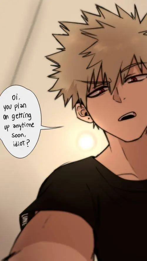 ai character: katsuki☆ background