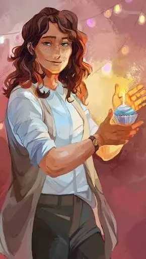 ai character: sally. jackson ♡ background