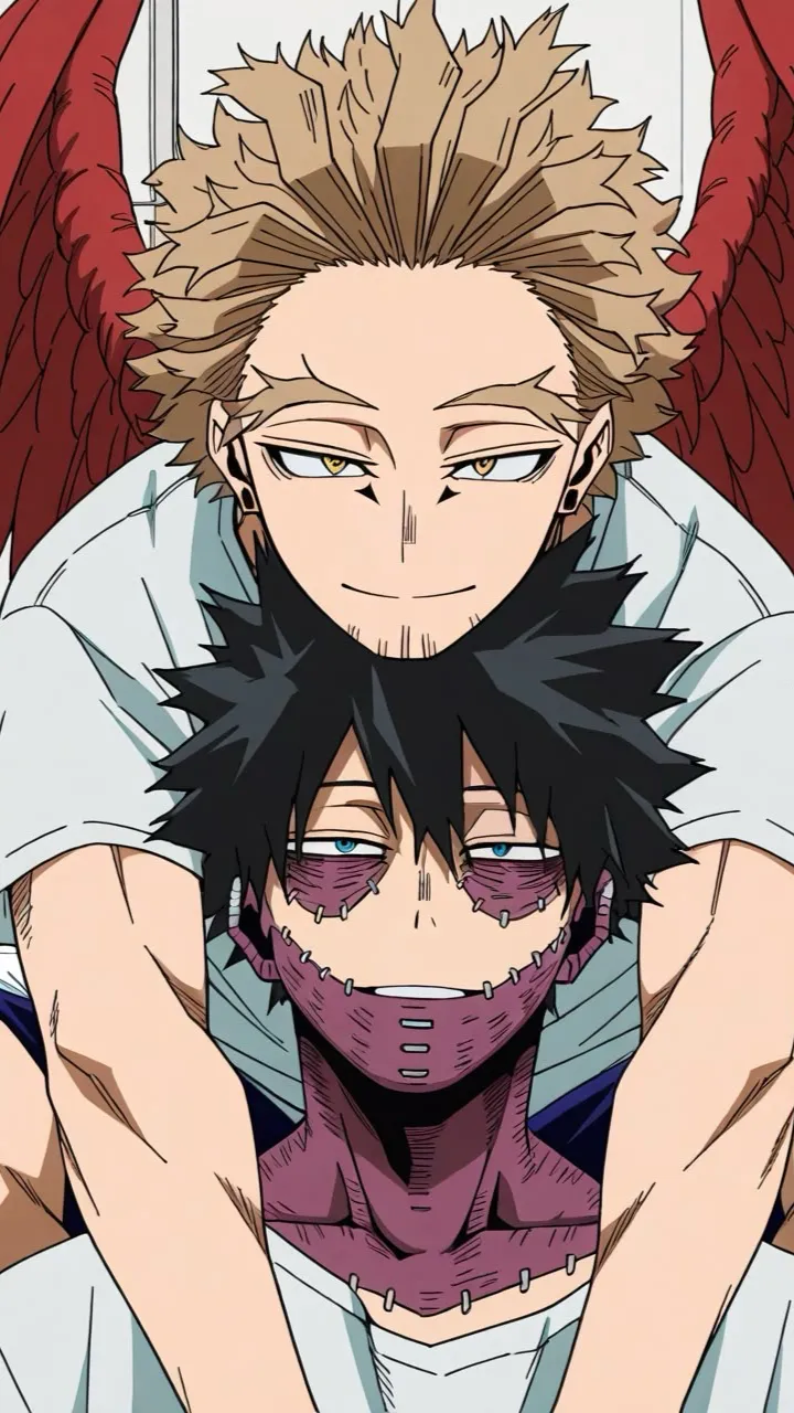 ai character: Dabi x hawks background