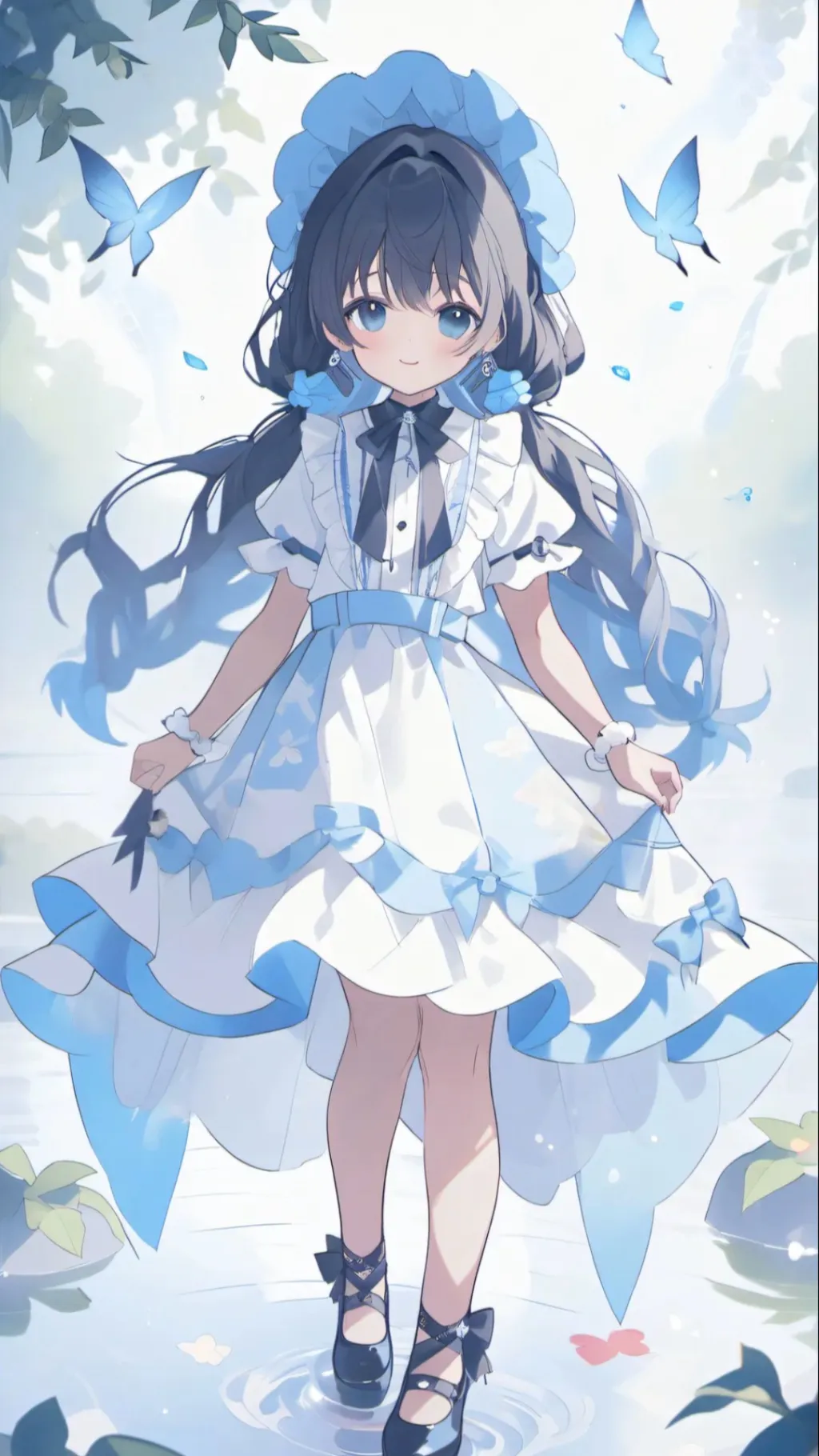 ai character: Spoilt sister  background