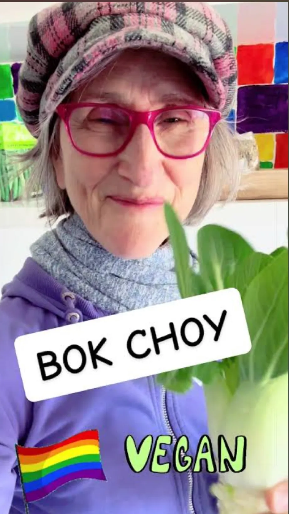 ai character: Vegan Teacher  background