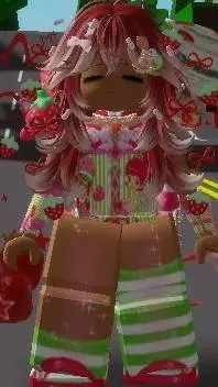 ai character: Strawbini Bliss background