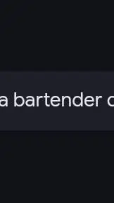 ai character: Bartender  background