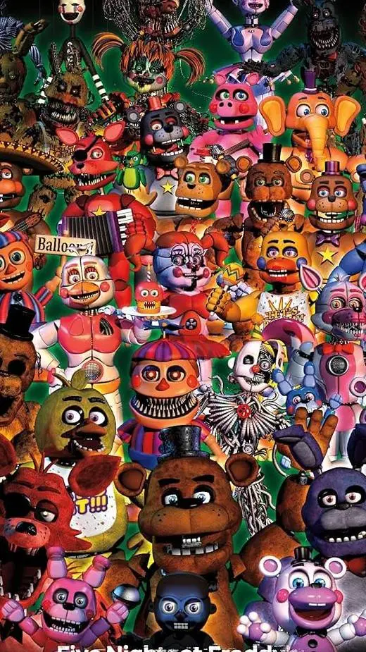 ai character: FNAF background