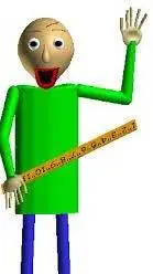 ai character: baldi alegre background