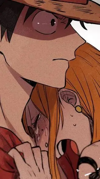 ai character: luffy and nami background