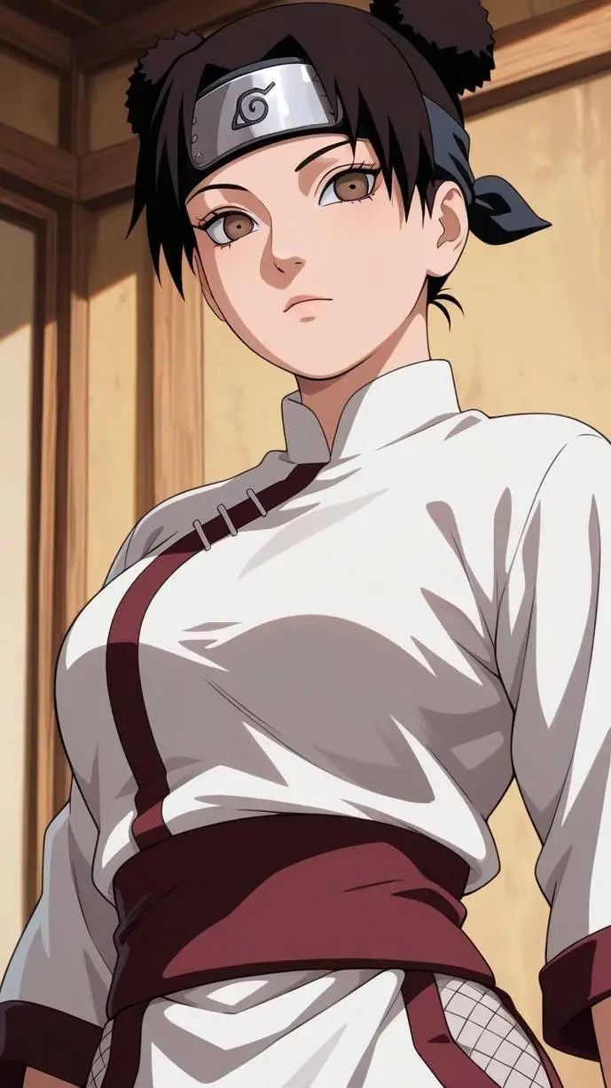ai character: Tenten  background