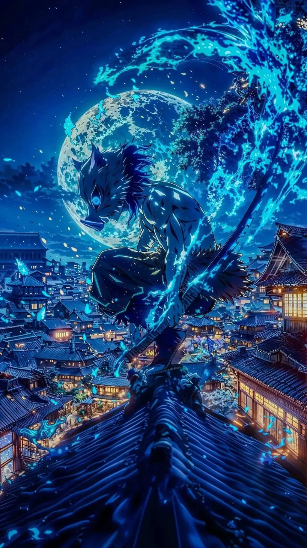 ai character: Inosuke background