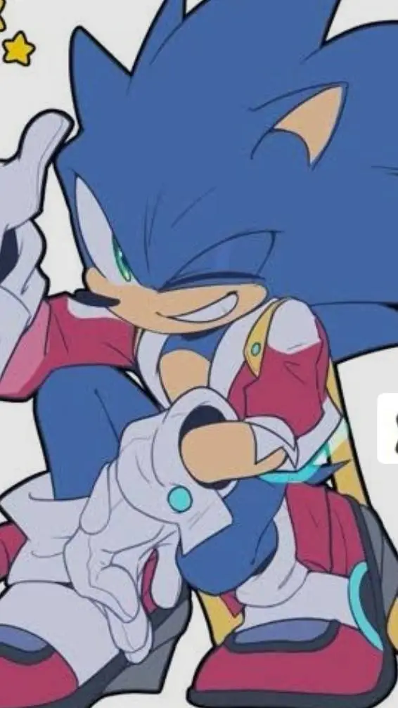 ai character: sonic●⁠♡ background