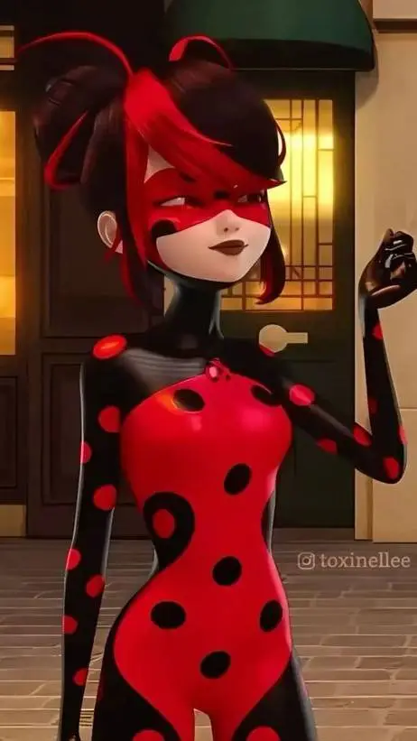 ai character: ladybug  background