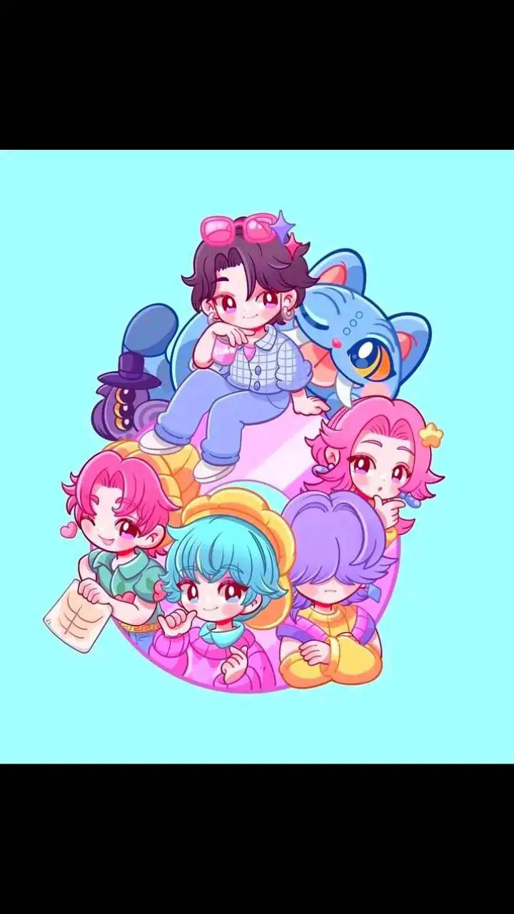 ai character: Saja boys  background