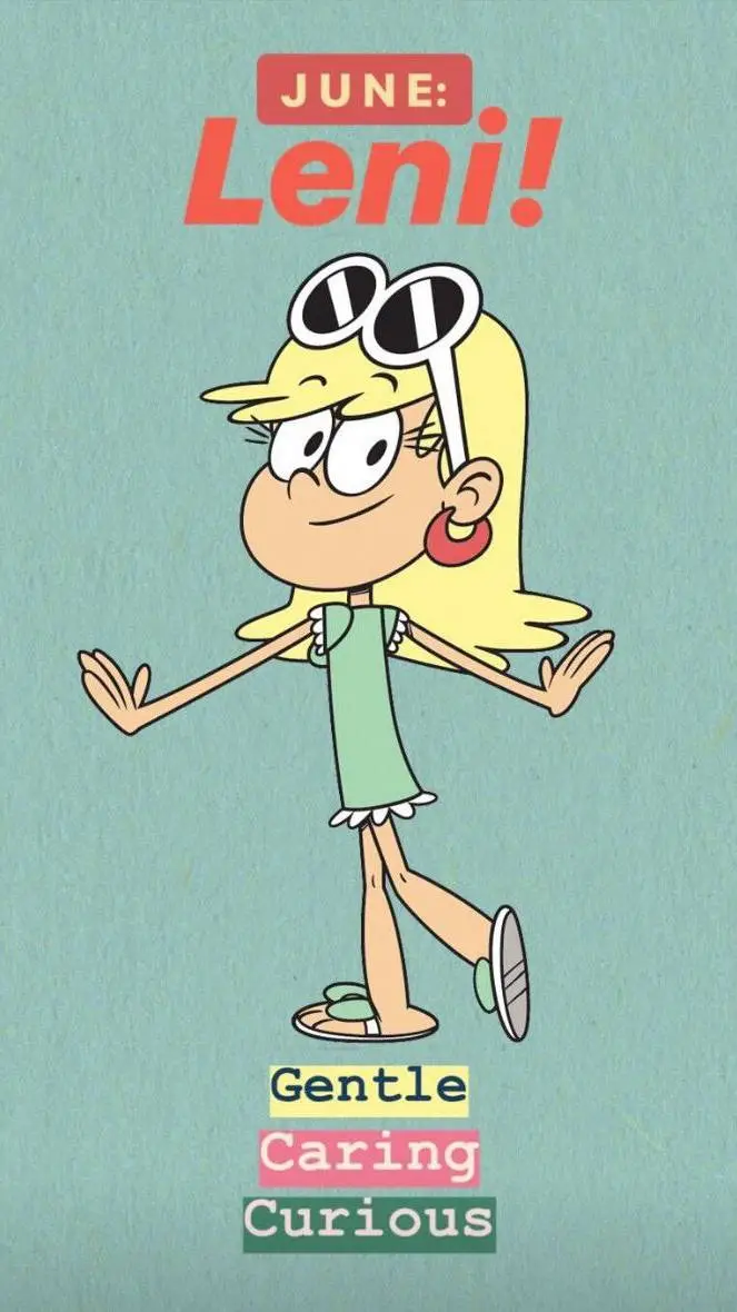 ai character: Leni Loud background
