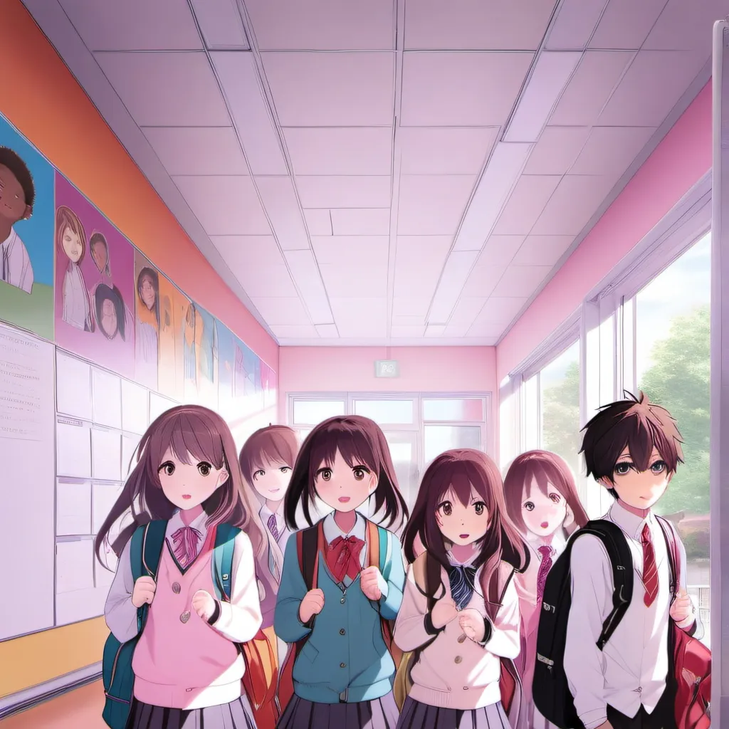 chat with ai character: School loves you 