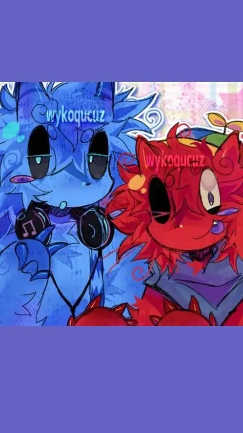 ai character: Coolkid x Bluudud background