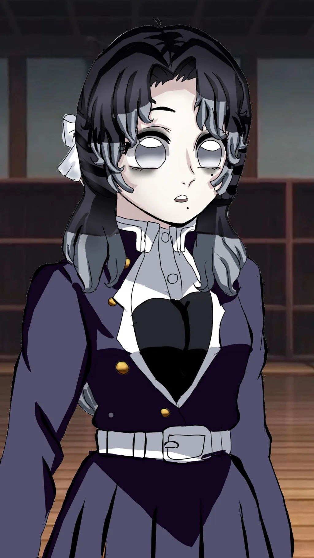 ai character: Hanako(OC KNY) background