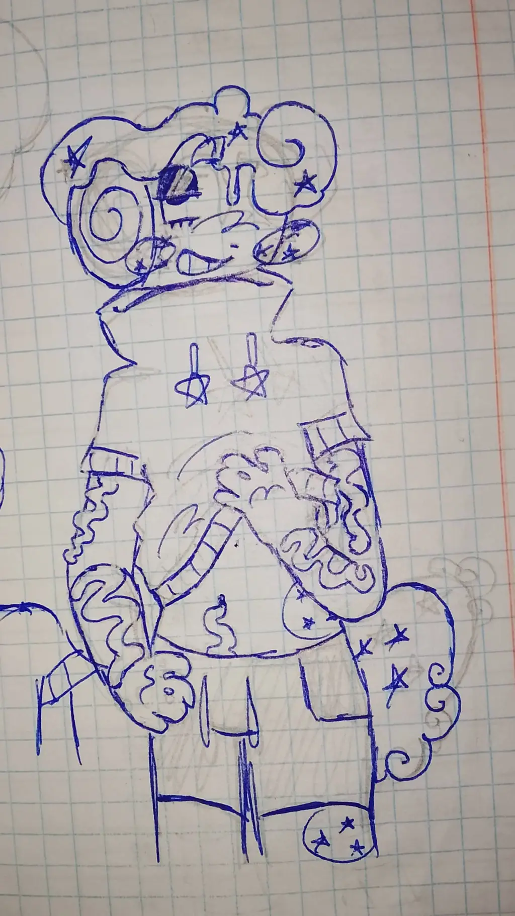 ai character: Cosmo >:P background
