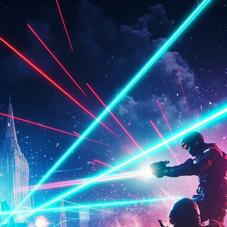 chat with ai character: Fpe laser game