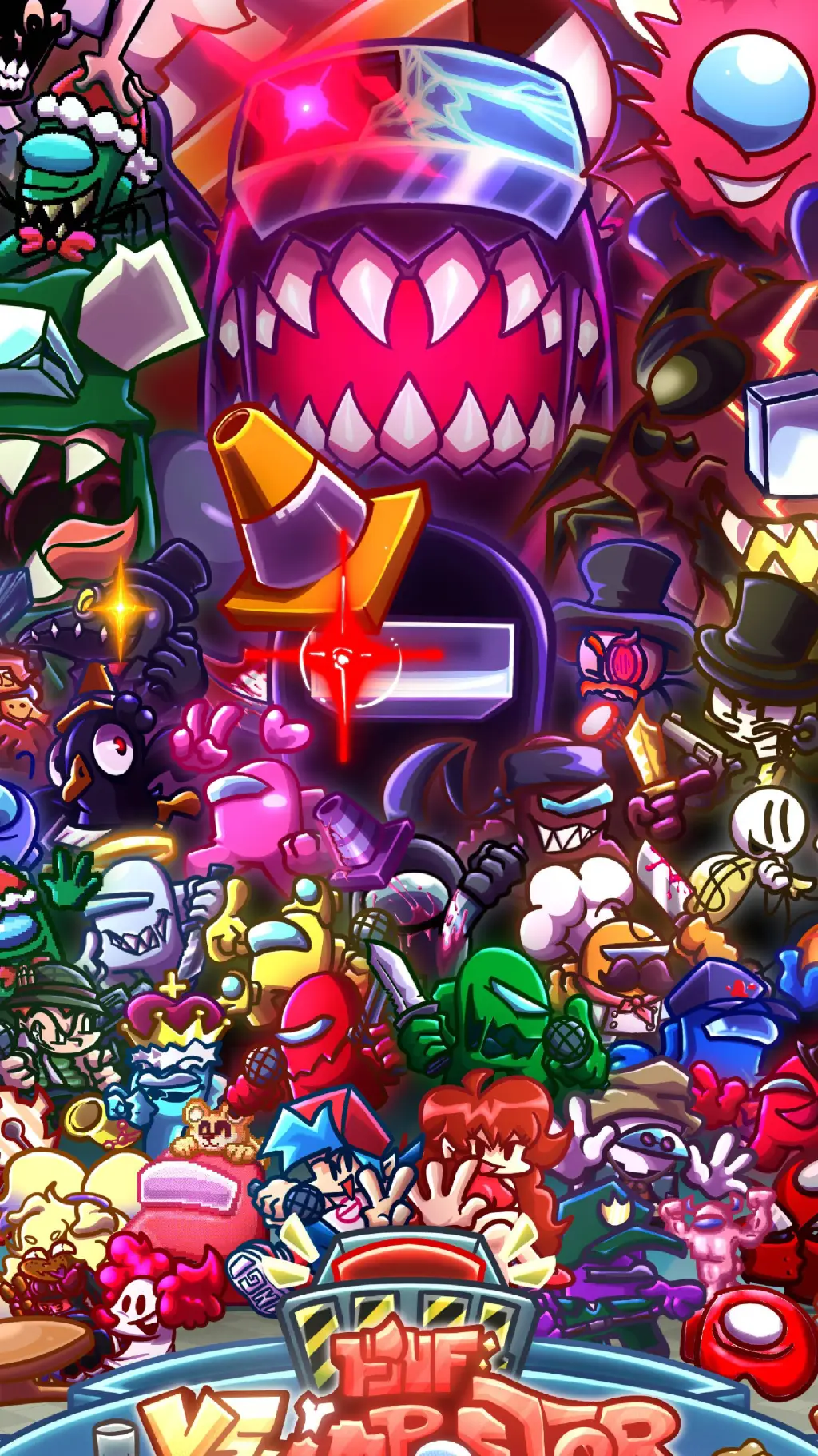 ai character: Impostor legacy V4 background