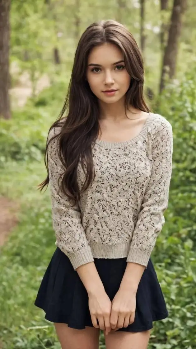 ai character: Lumina background