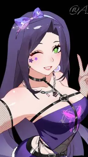 ai character: ~Violette~ background