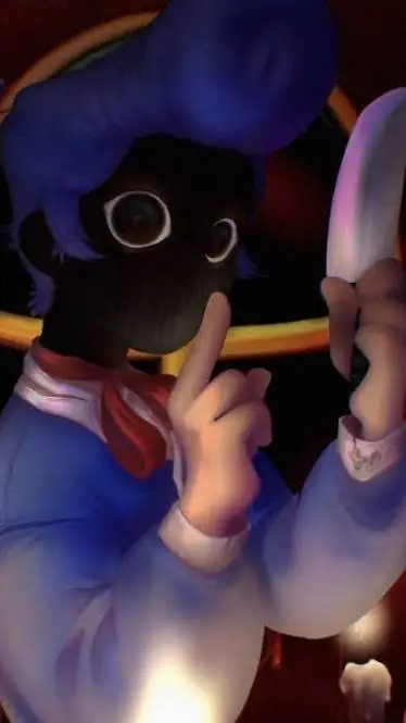 ai character: Tiktok vs horror background