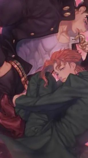 ai character: Jotaro x kakyoin 2 background