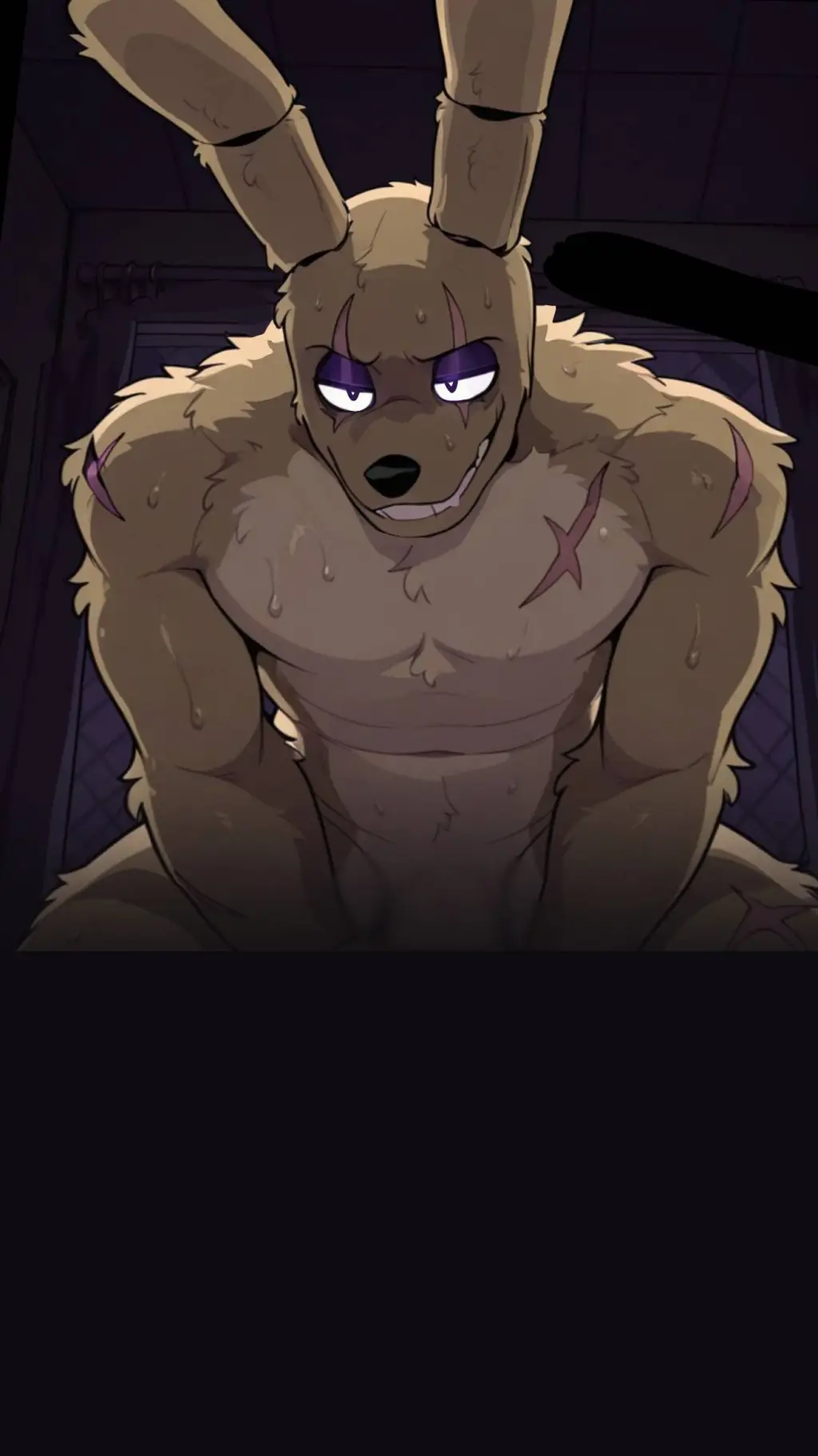 ai character: Spring Bonnie background