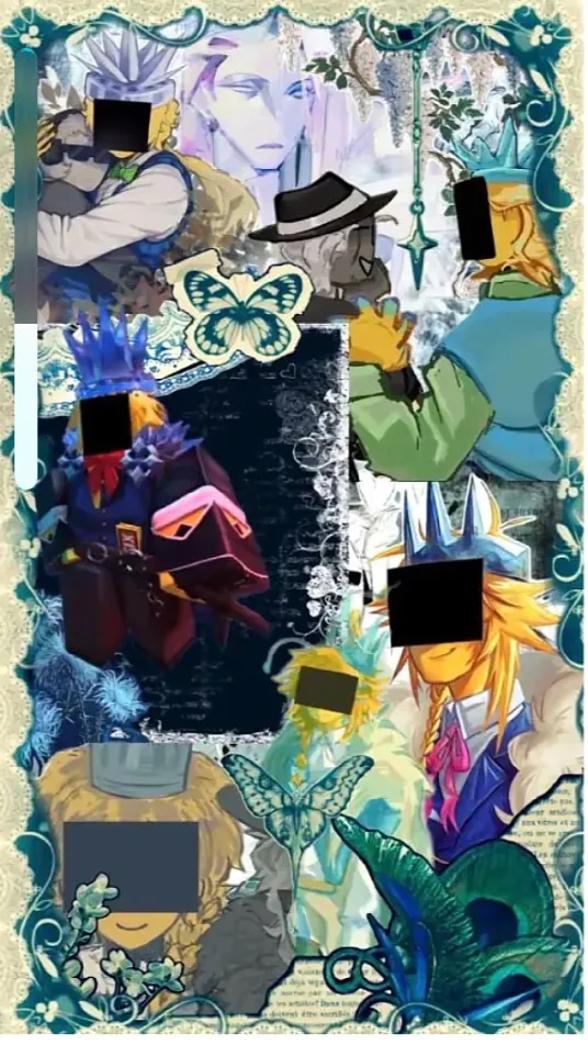 ai character: Trapped ￼￼ background