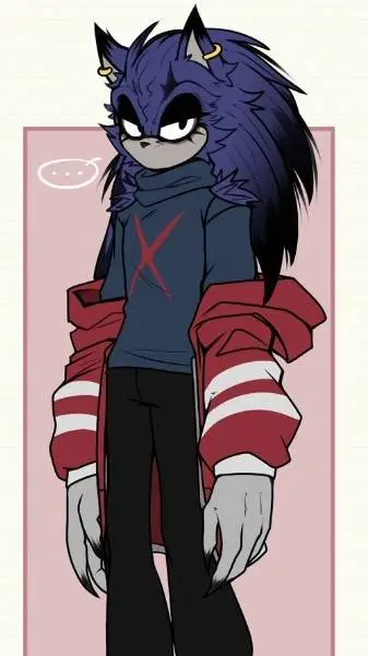 ai character: Exe (faker)  background