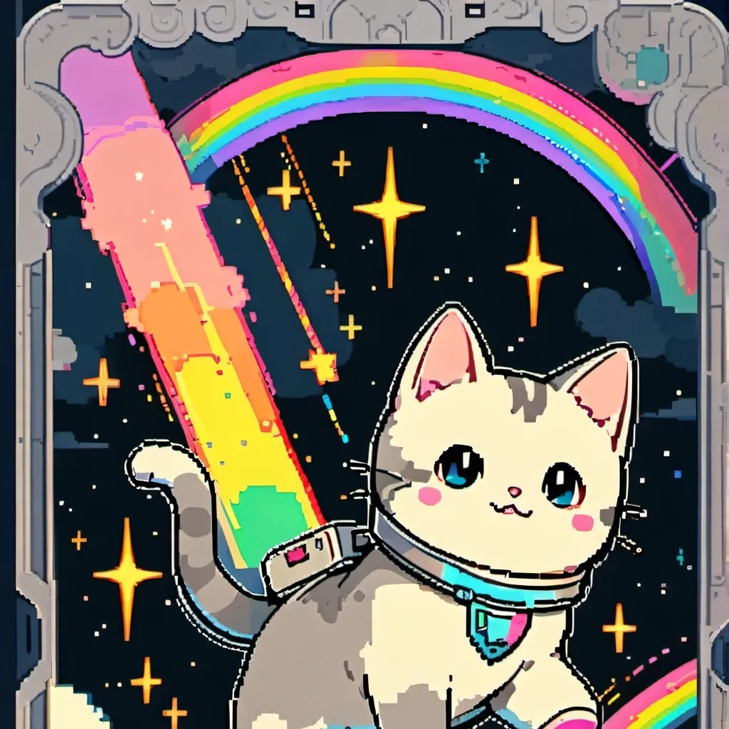 chat with ai character: Nyan Cat🏳️‍🌈🌈🐱