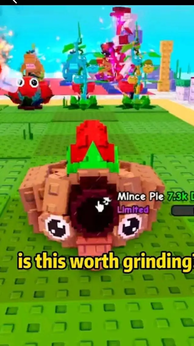 ai character: Mince Pie🥧🍓 background