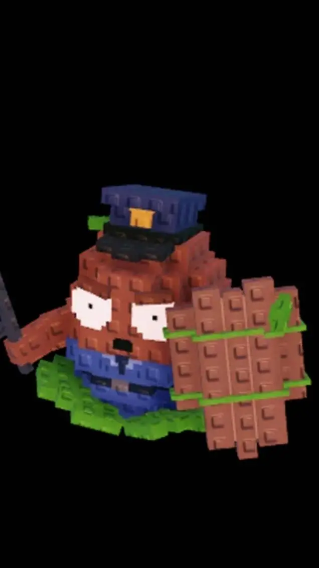 ai character: Copuccino👮‍♂️☕ background