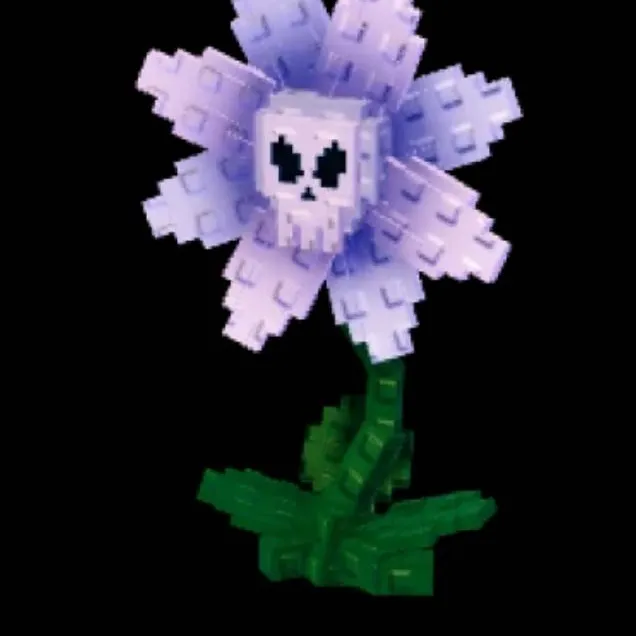 chat with ai character: Skull Flower