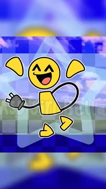 ai character: Flicker (OC) background
