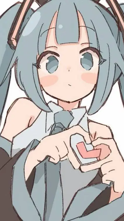 ai character: Hatsune Miku  background