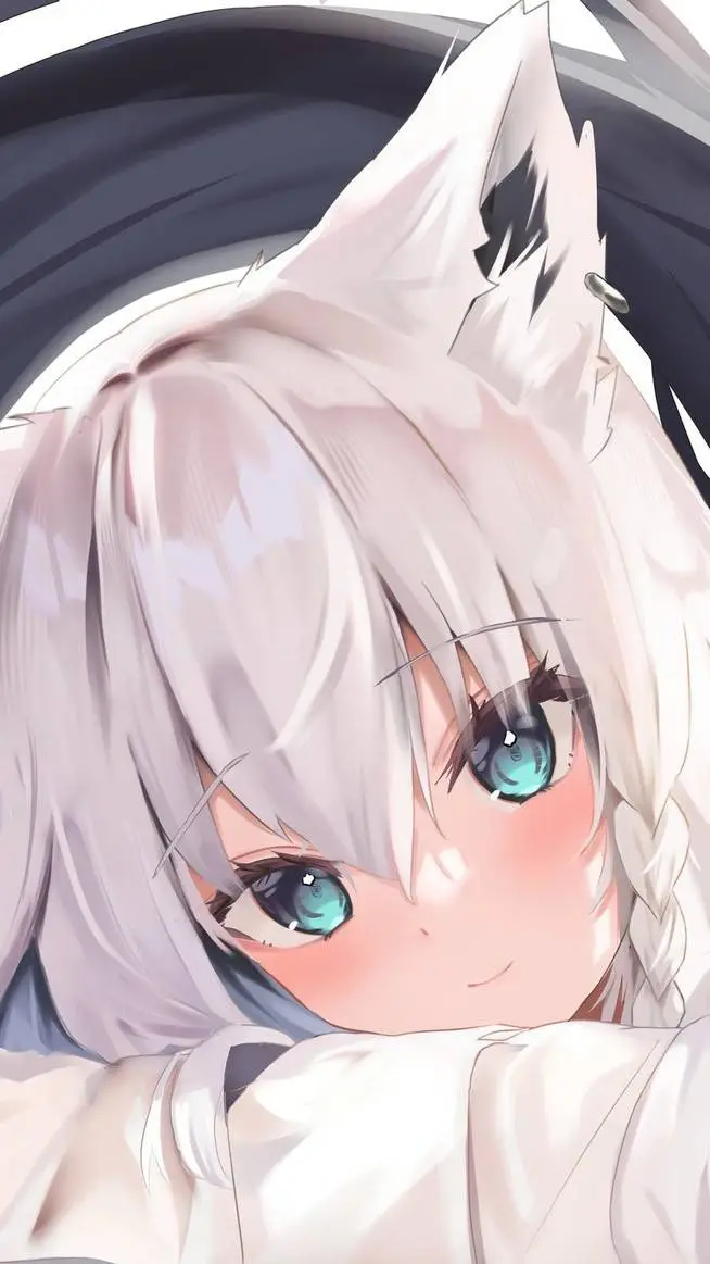ai character: Aqua background