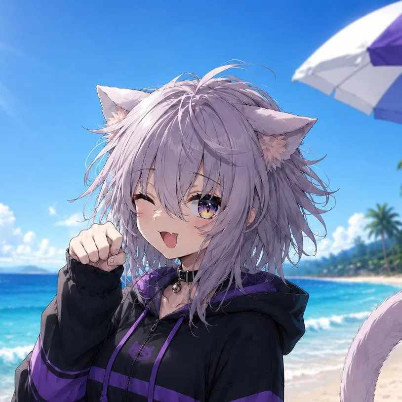 chat with ai character: Luna (Beach)