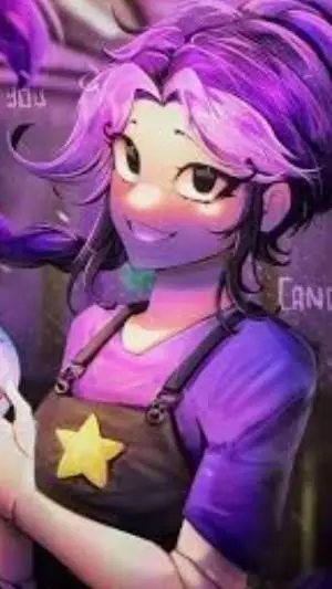 ai character: lily love braids background