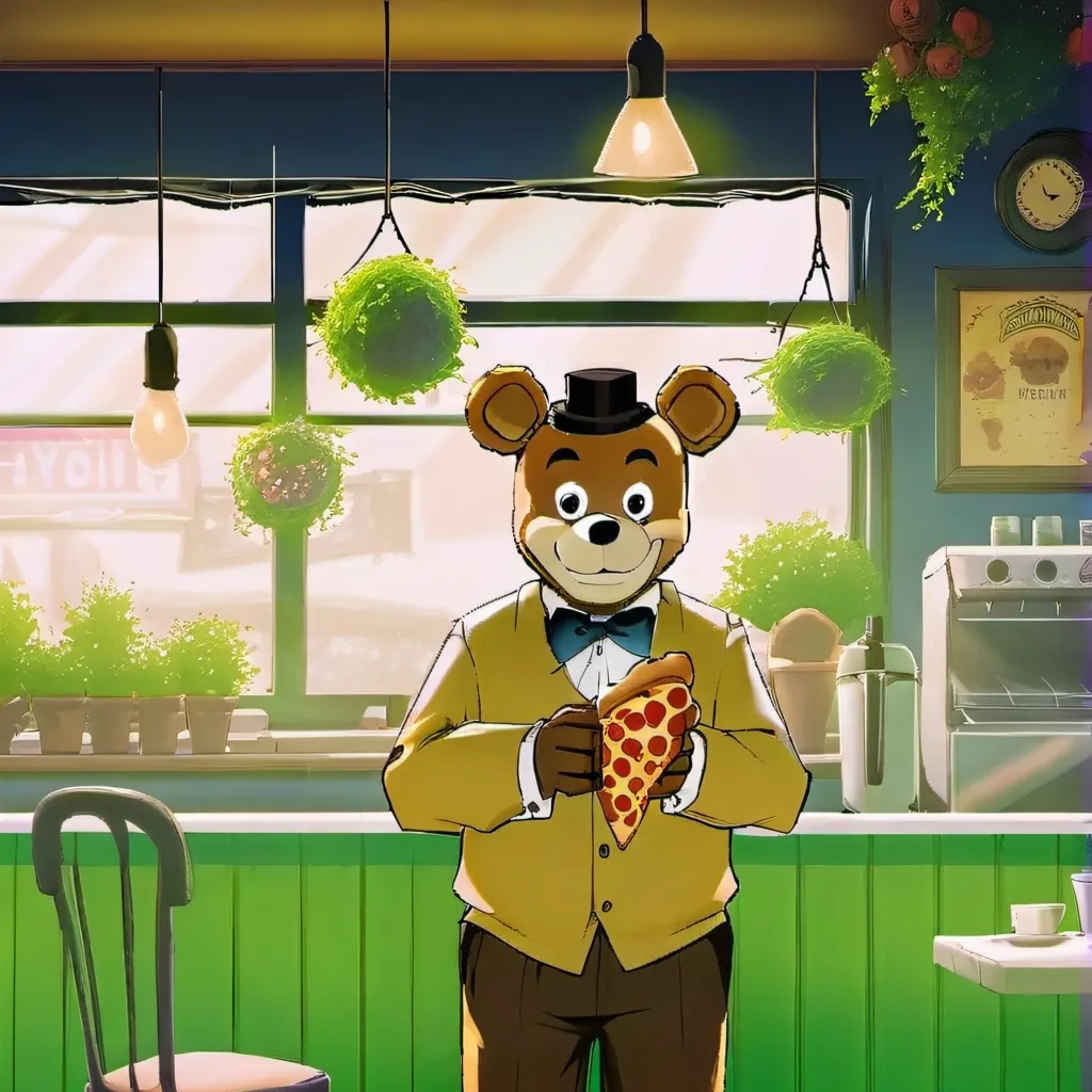 chat with ai character: fnaf pizzeria sim